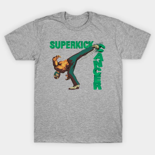 Superkick Cancer T-Shirt by MunkeeWear